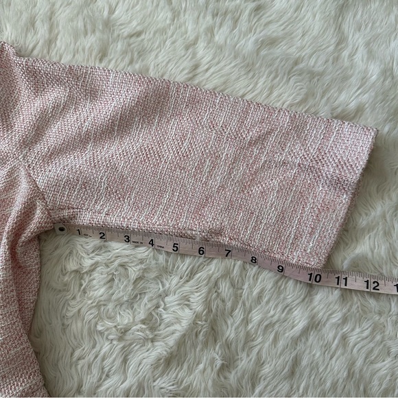 St. John Blazer Knit Jacket Wool Blend 3/4 Sleeves Sz 14 - Picture 11 of 12